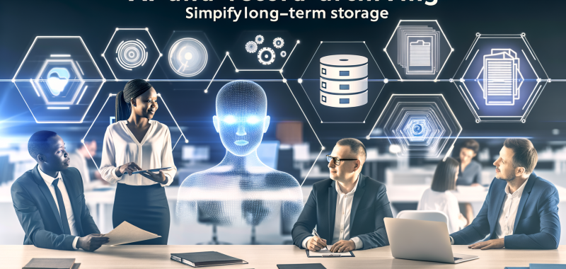 AI and Record Archiving: Simplifying Long-Term Storage