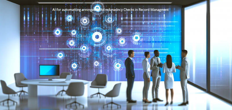 AI for Automating Redundancy Checks in Record Management