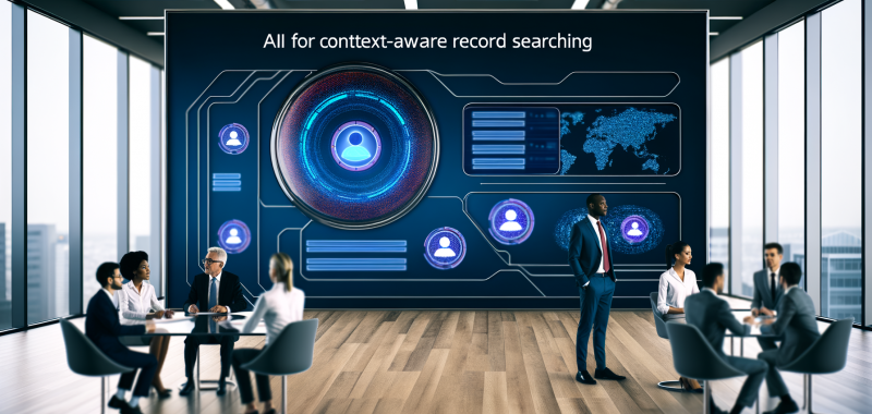 AI for Context-Aware Record Searching