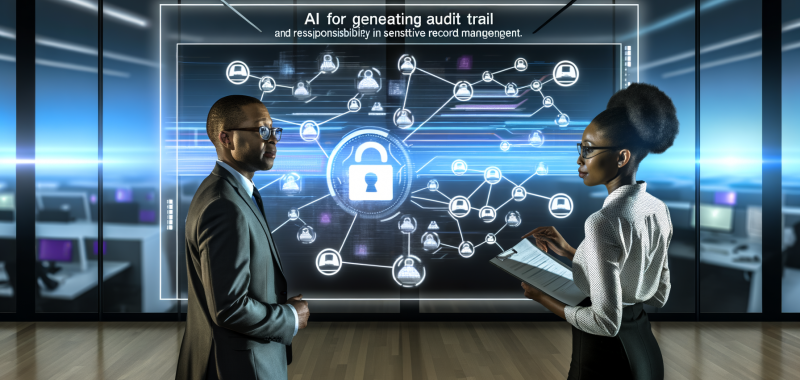 AI for Generating Audit Trails in Sensitive Record Management