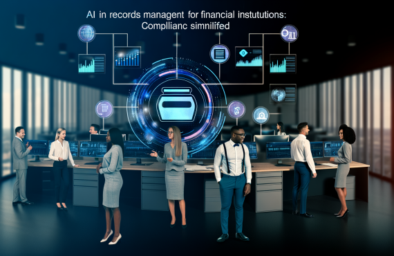 AI in Records Management for Financial Institutions: Compliance Simplified