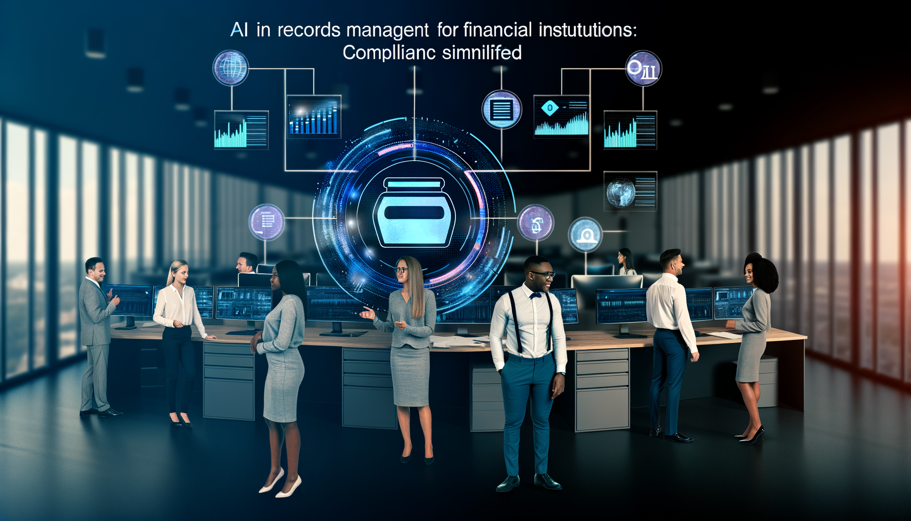 AI in Records Management for Financial Institutions: Compliance Simplified