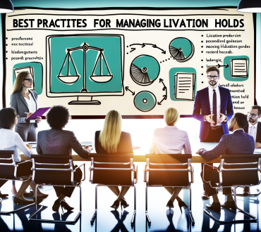 Best Practices for Managing Litigation Holds