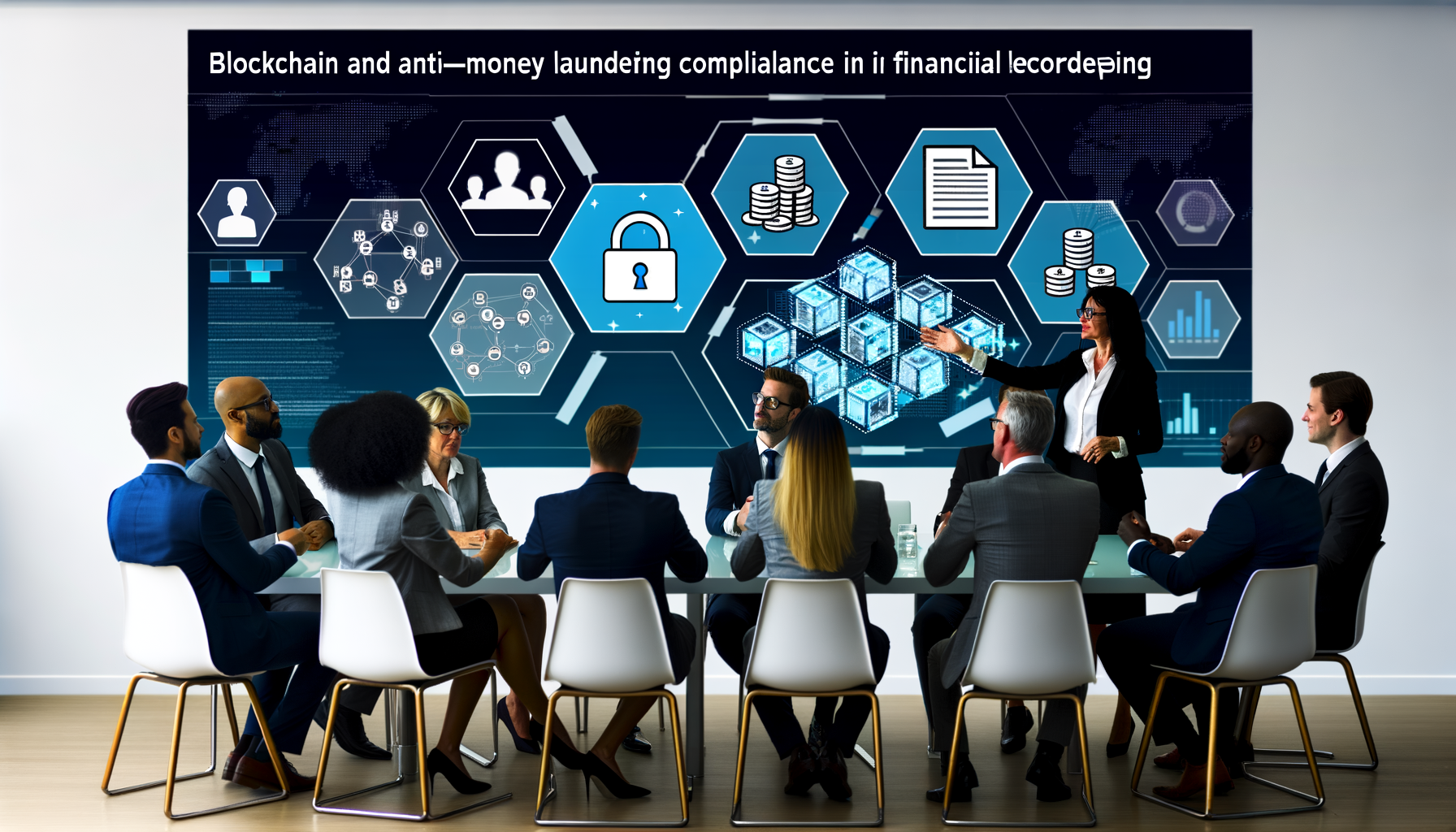 Blockchain and Anti-Money Laundering (AML) Compliance in Financial Recordkeeping