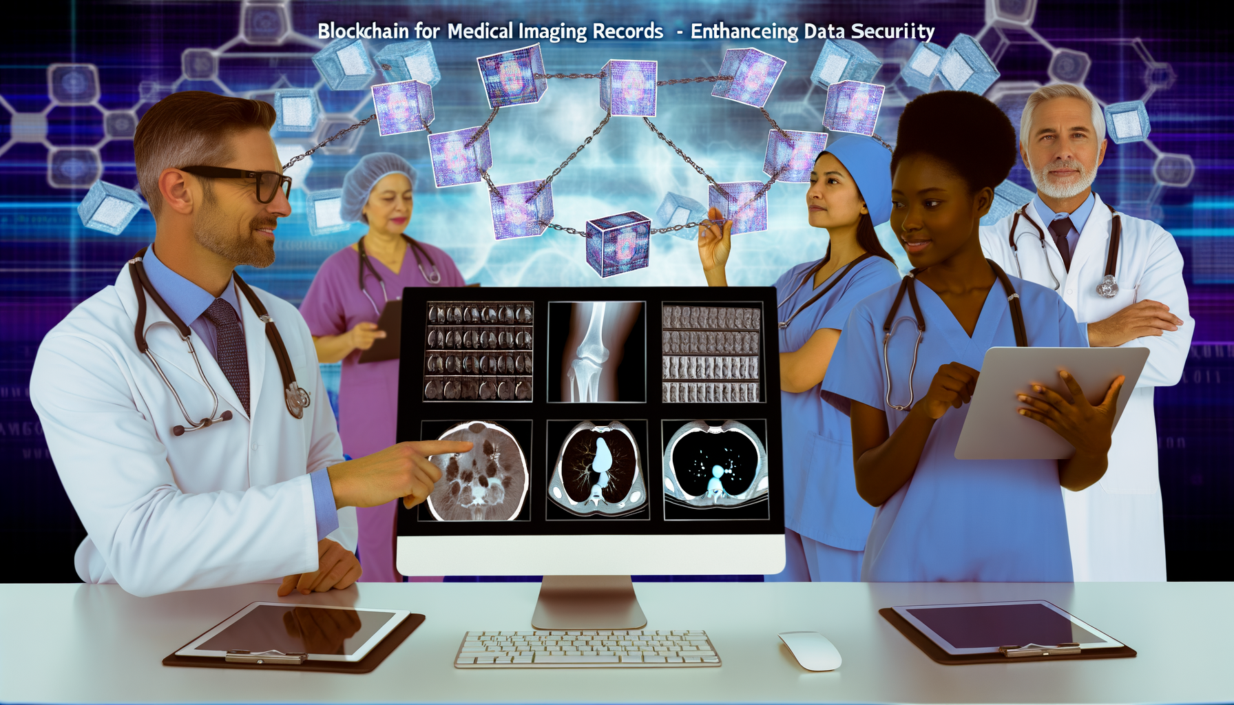 Blockchain for Medical Imaging Records: Enhancing Data Security