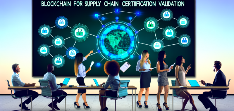 Blockchain for Supply Chain Certification Validation