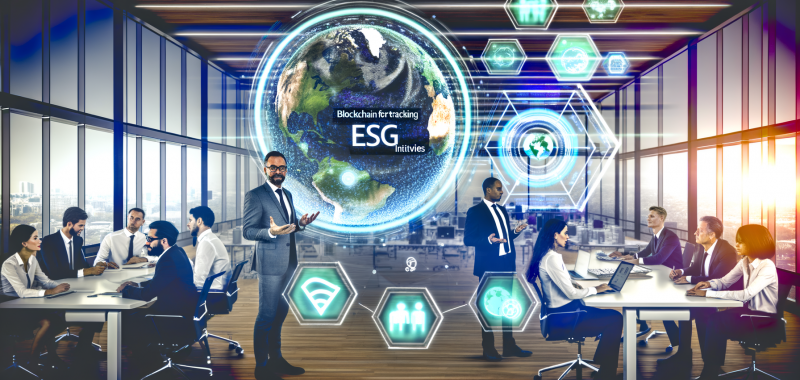 Blockchain for Tracking ESG Initiatives