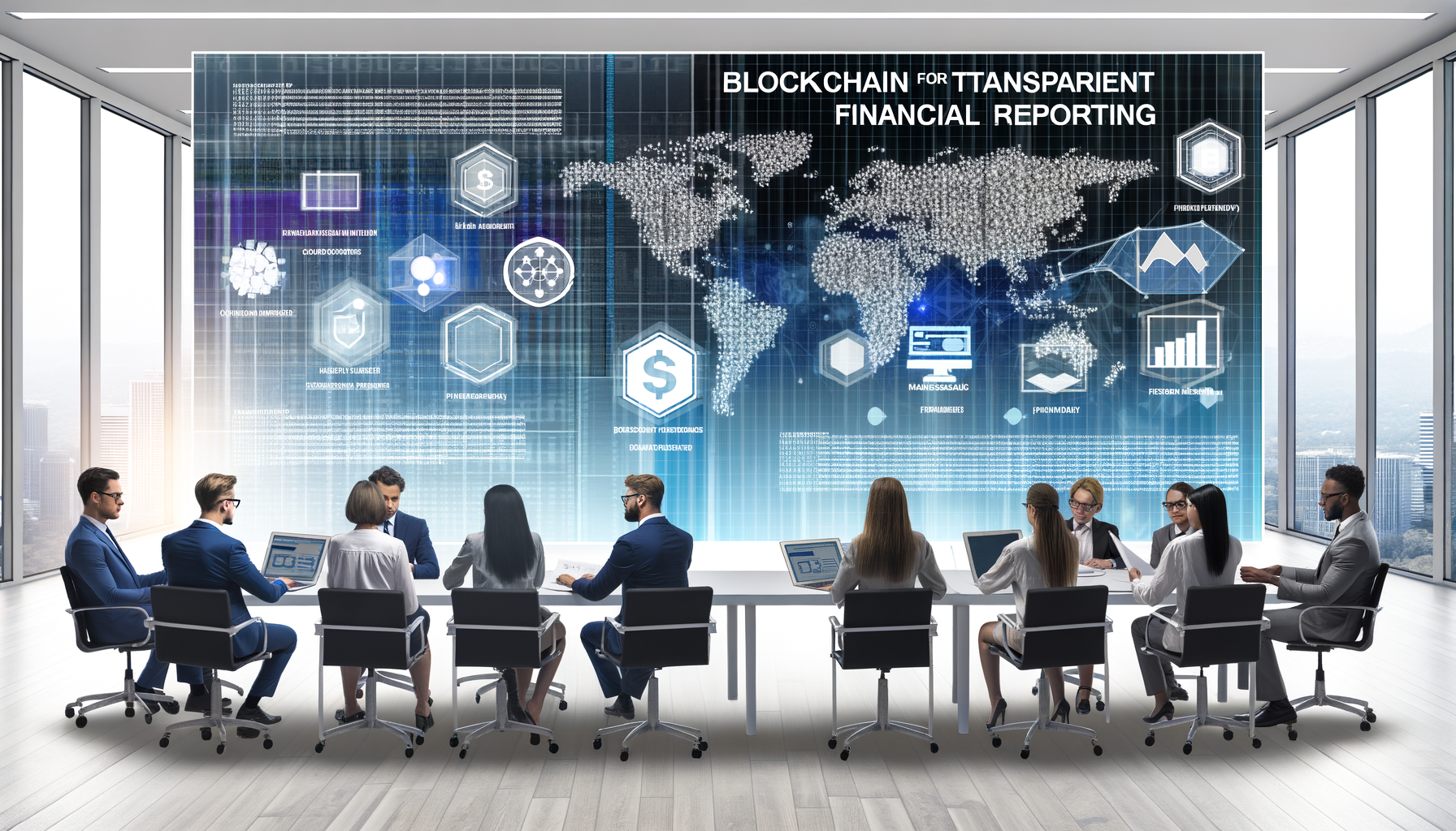 Blockchain for Transparent Financial Reporting