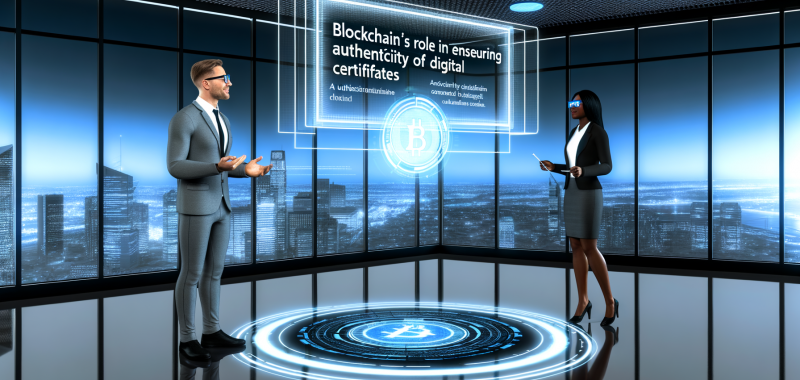 Blockchain’s Role in Ensuring Authenticity of Digital Certificates