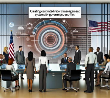 Creating Centralized Record Management Systems for Government Entities