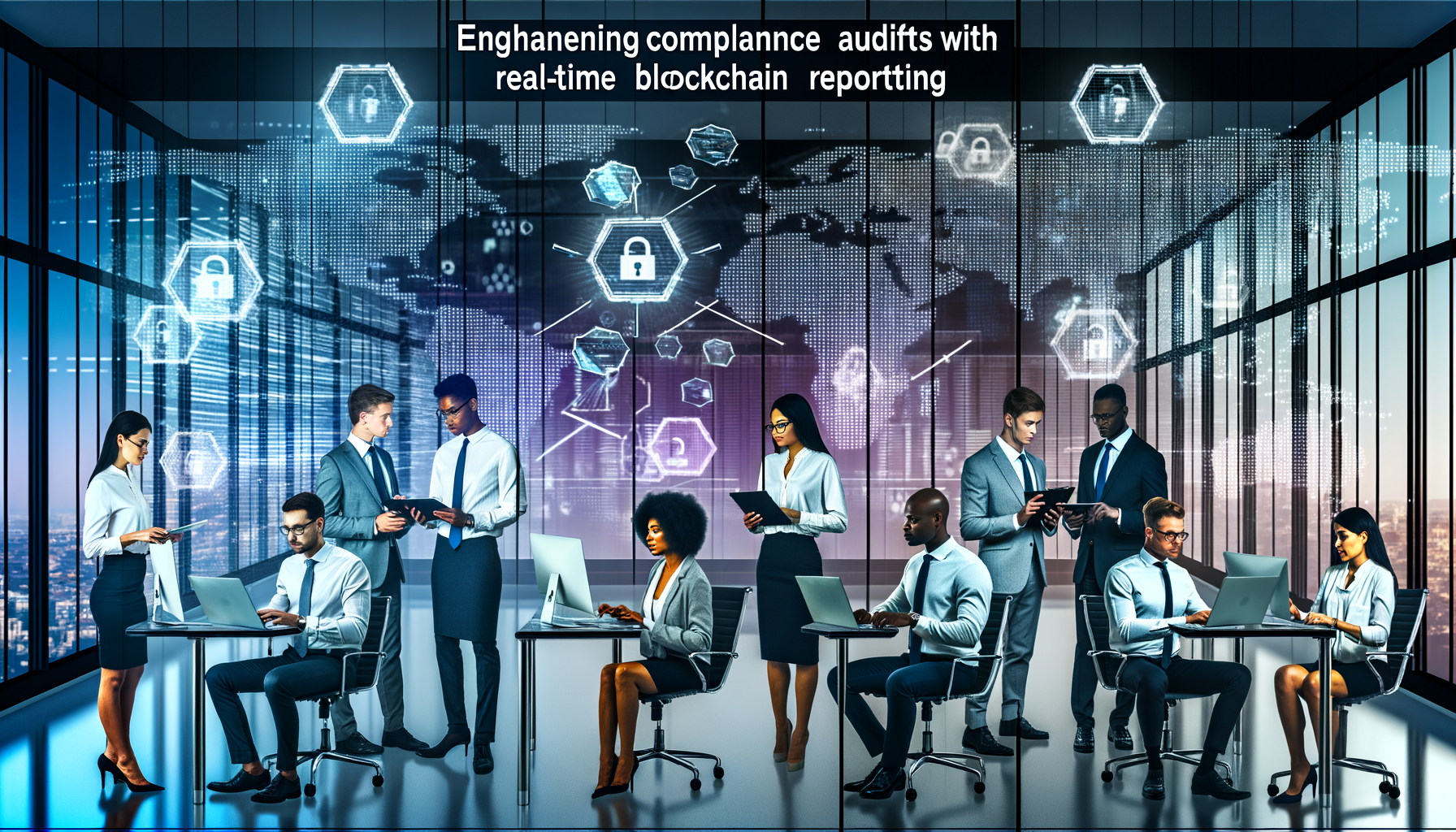 Enhancing Compliance Audits with Real-Time Blockchain Reporting