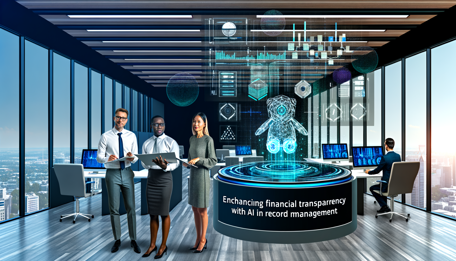 Enhancing Financial Transparency with AI in Record Management