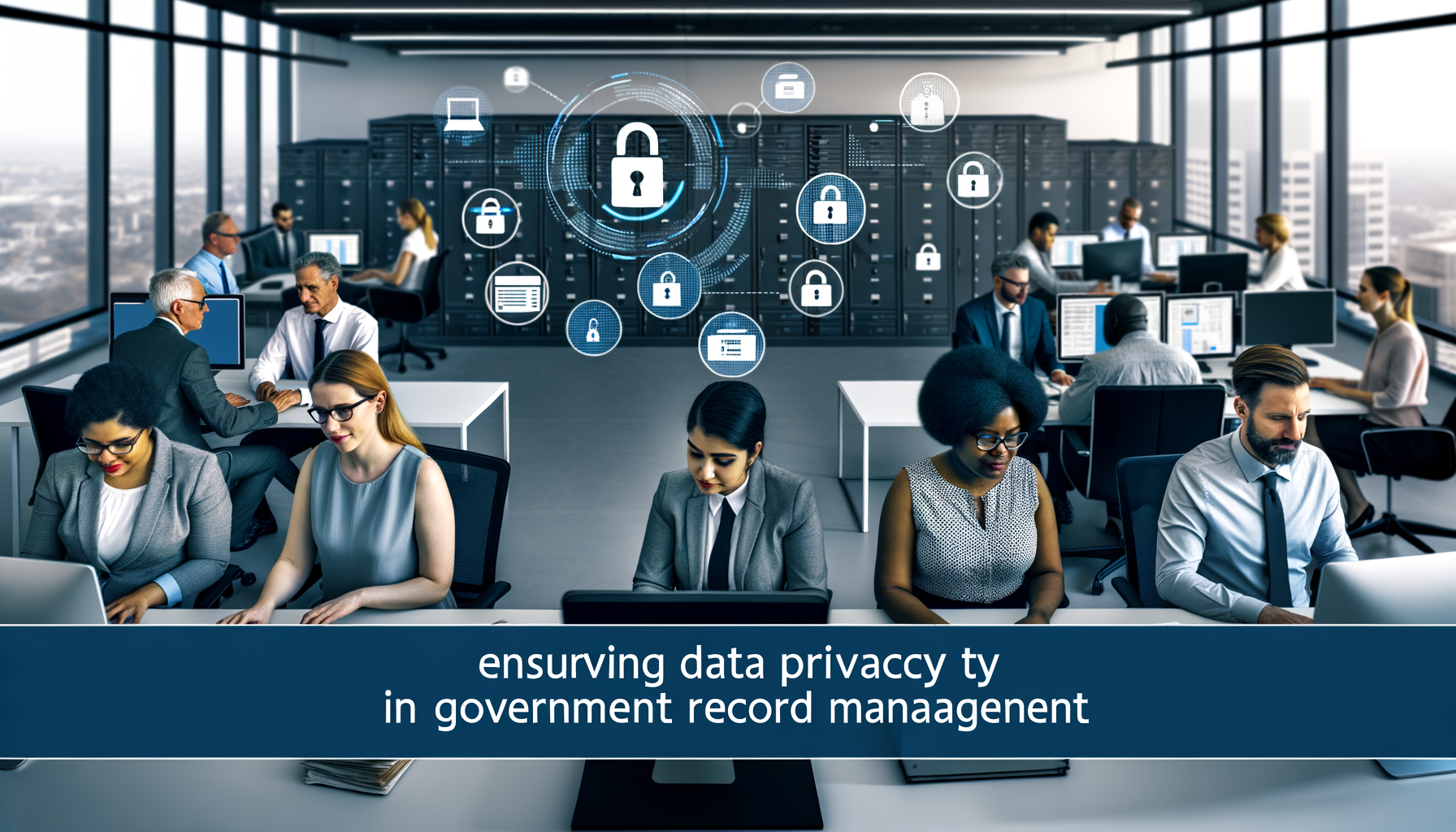 Ensuring Data Privacy in Government Record Management