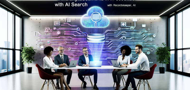 Find Any Document in Seconds with AI Search With RecordsKeeper.AI