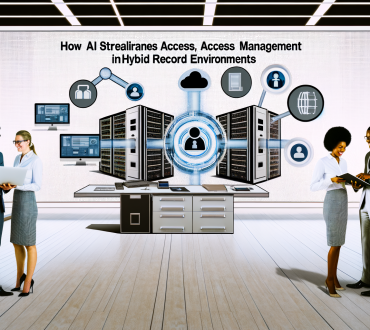 How AI Streamlines Access Management in Hybrid Record Environments