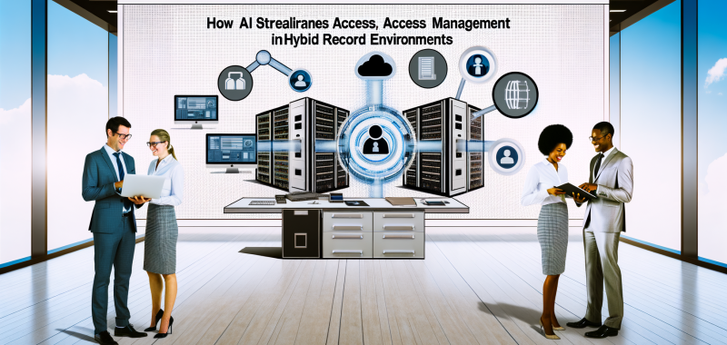 How AI Streamlines Access Management in Hybrid Record Environments