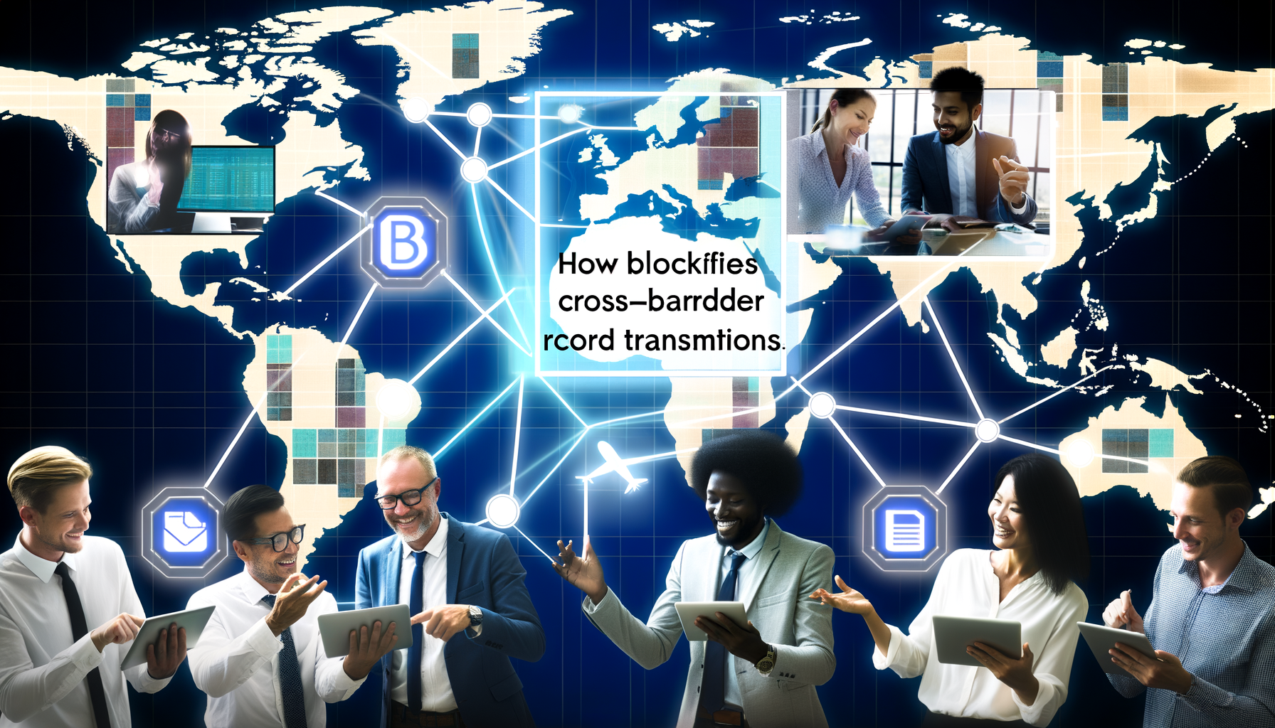 How Blockchain Simplifies Cross-Border Record Transactions