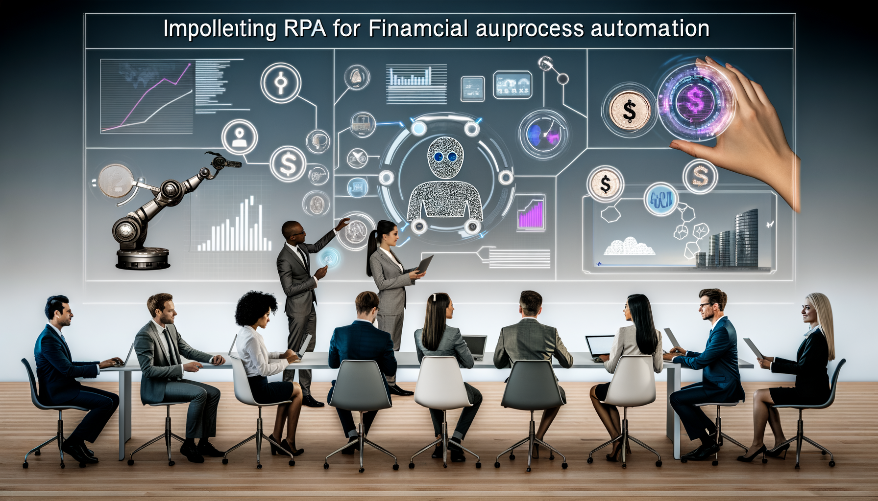 Implementing RPA for Financial Process Automation