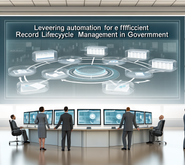 Leveraging Automation for Efficient Record Lifecycle Management in Government