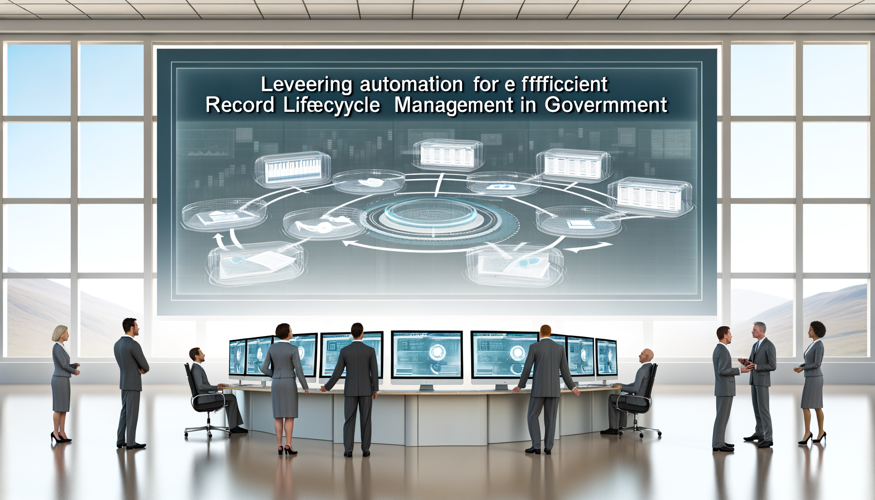 Leveraging Automation for Efficient Record Lifecycle Management in Government