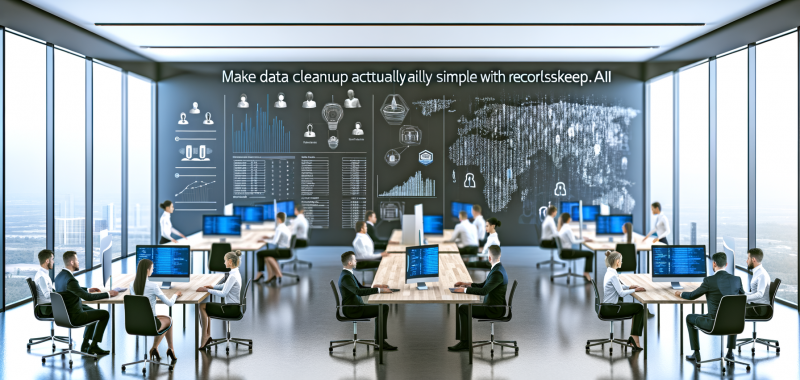 Make Data Cleanup Actually Simple With RecordsKeeper.AI