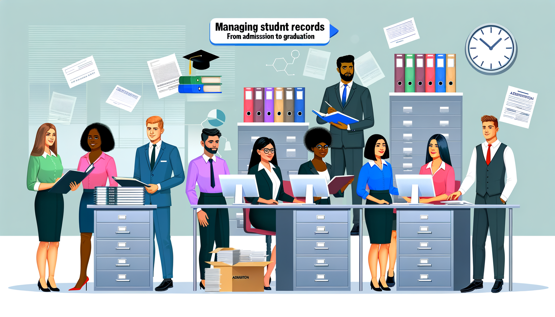 Managing Student Records: From Admission to Graduation