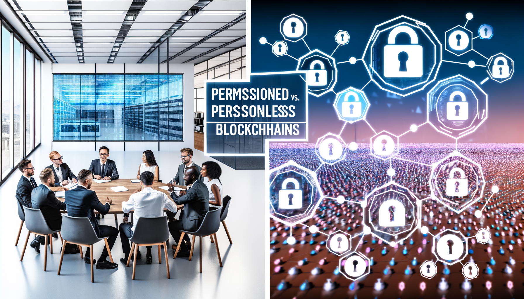 Permissioned vs. Permissionless Blockchains for Record Security