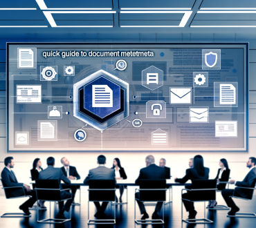 Quick Guide to Document Metadata