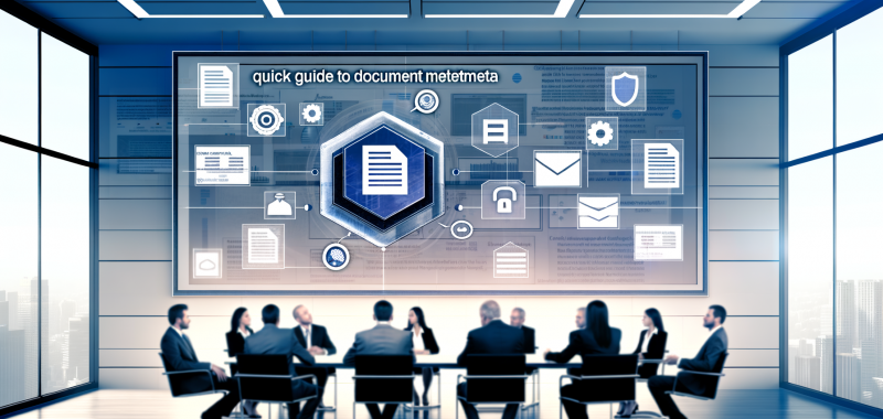 Quick Guide to Document Metadata