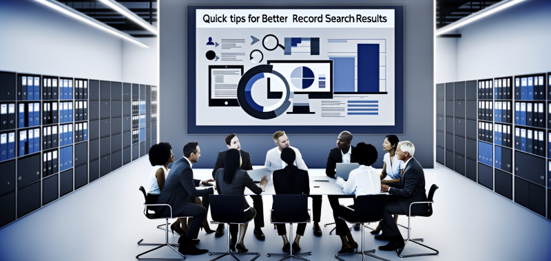 Quick Tips for Better Record Search Results