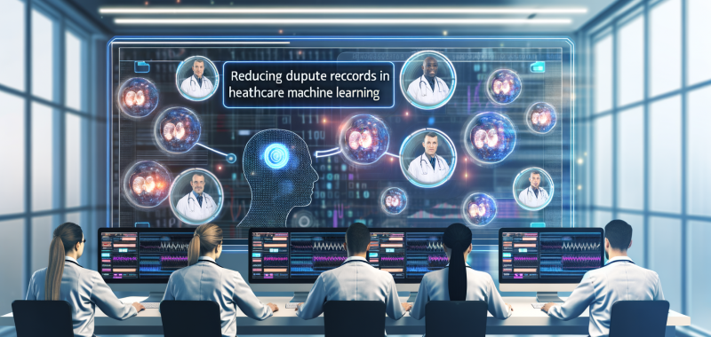 Reducing Duplicate Records in Healthcare with Machine Learning