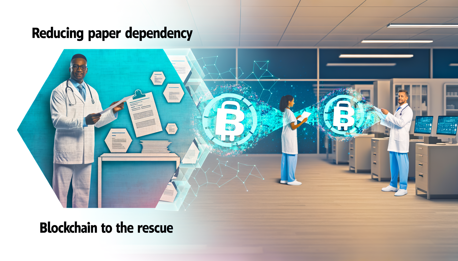 Reducing Paper Dependency in Healthcare: Blockchain to the Rescue