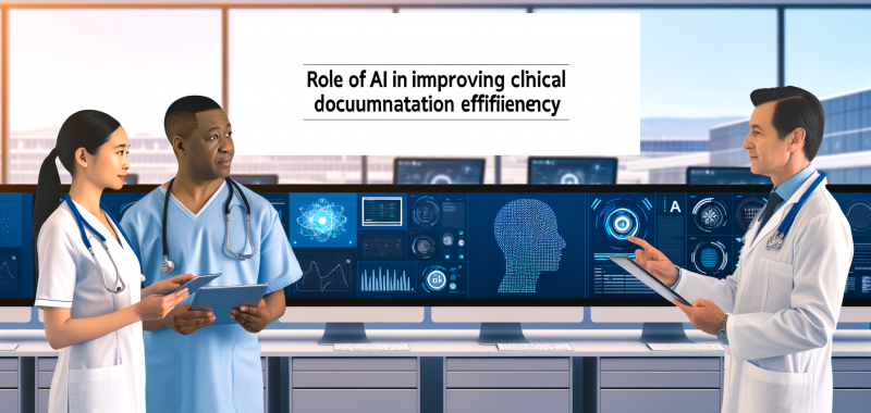 Role of AI in Improving Clinical Documentation Efficiency