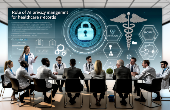 Role of AI in Privacy Management for Healthcare Records