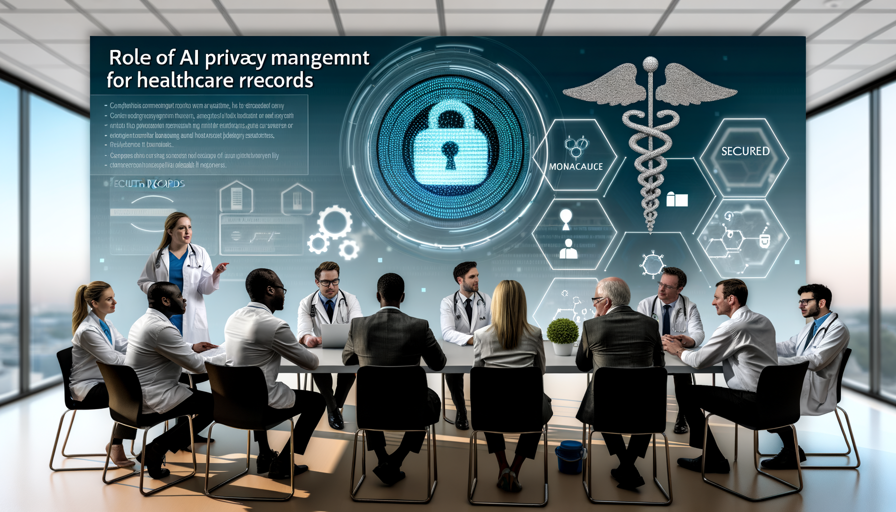 Role of AI in Privacy Management for Healthcare Records