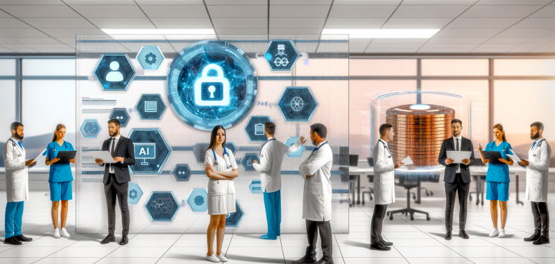 Secure Patient Records: AI vs. Blockchain