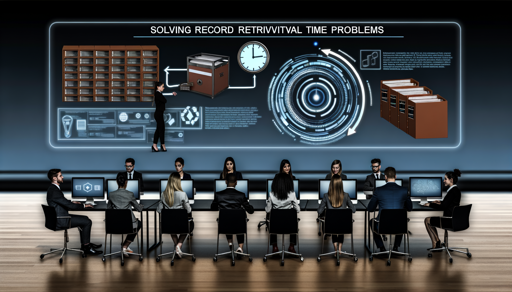 Solving Record Retrieval Time Problems