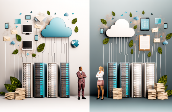 The Environmental Impact of Digital vs. Physical Records