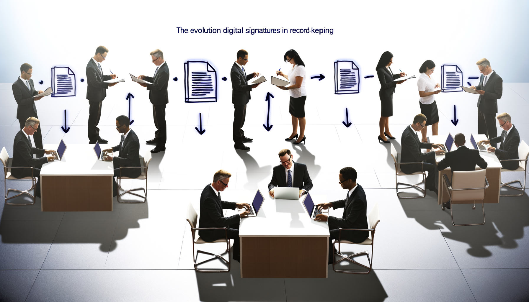 The Evolution of Digital Signatures in Record-Keeping