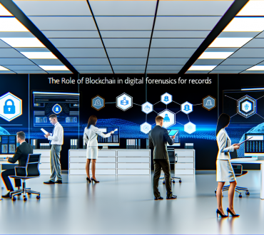 The Role of Blockchain in Digital Forensics for Records