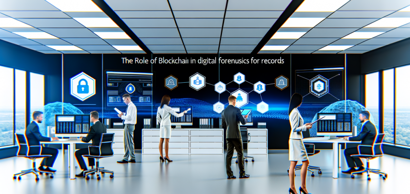 The Role of Blockchain in Digital Forensics for Records