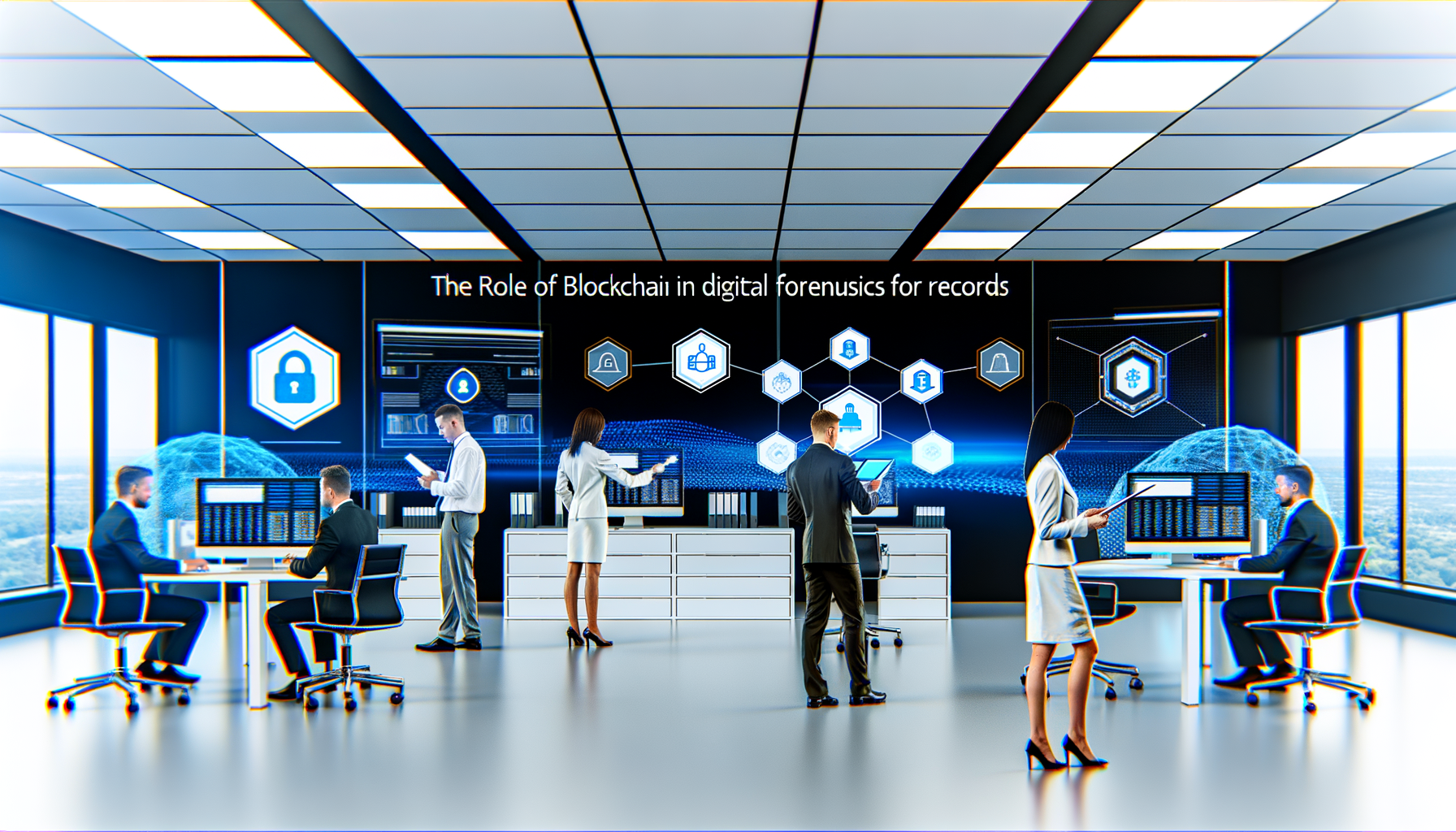 The Role of Blockchain in Digital Forensics for Records