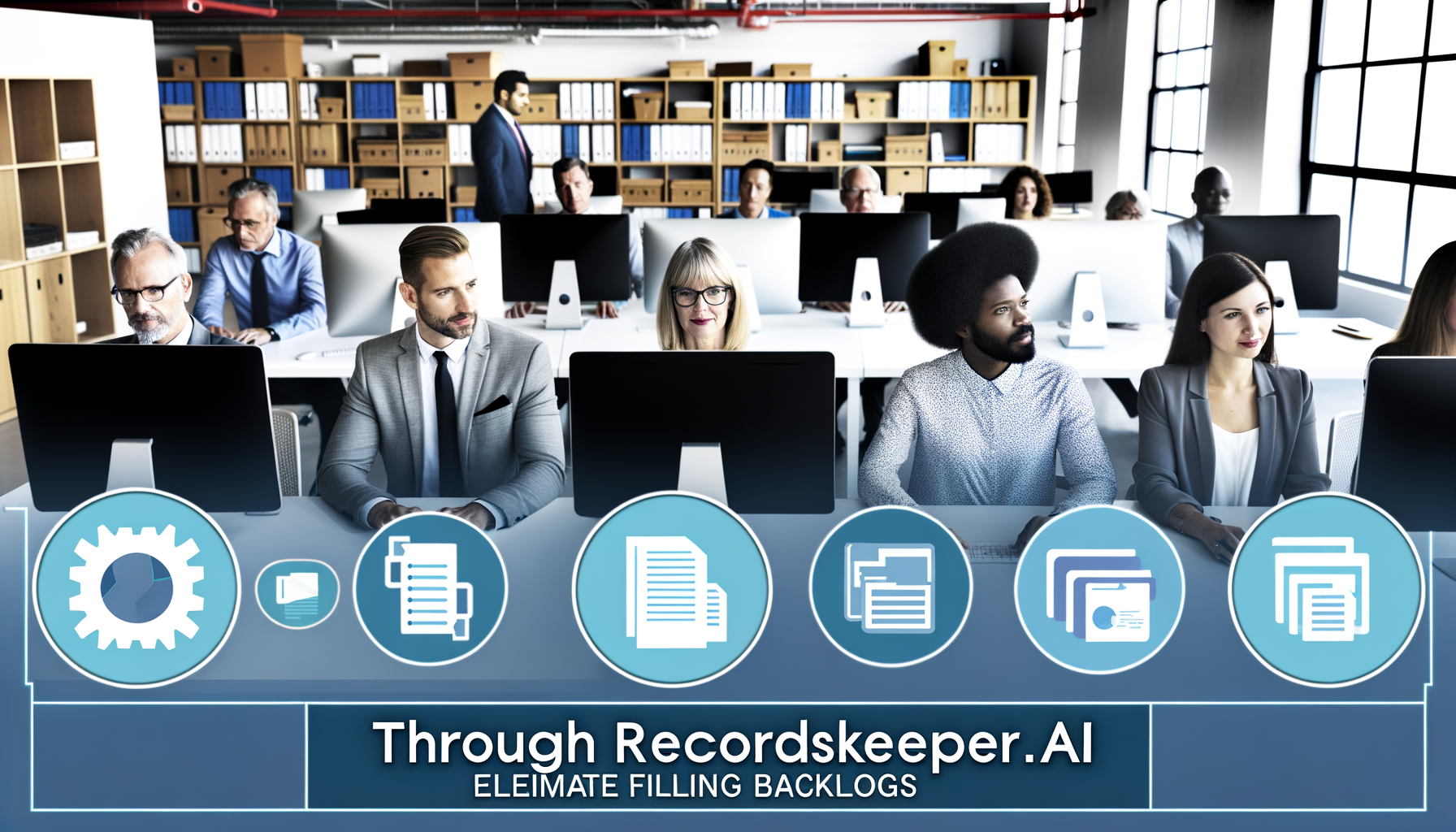 Through RecordsKeeper.AI: Eliminate Filing Backlogs