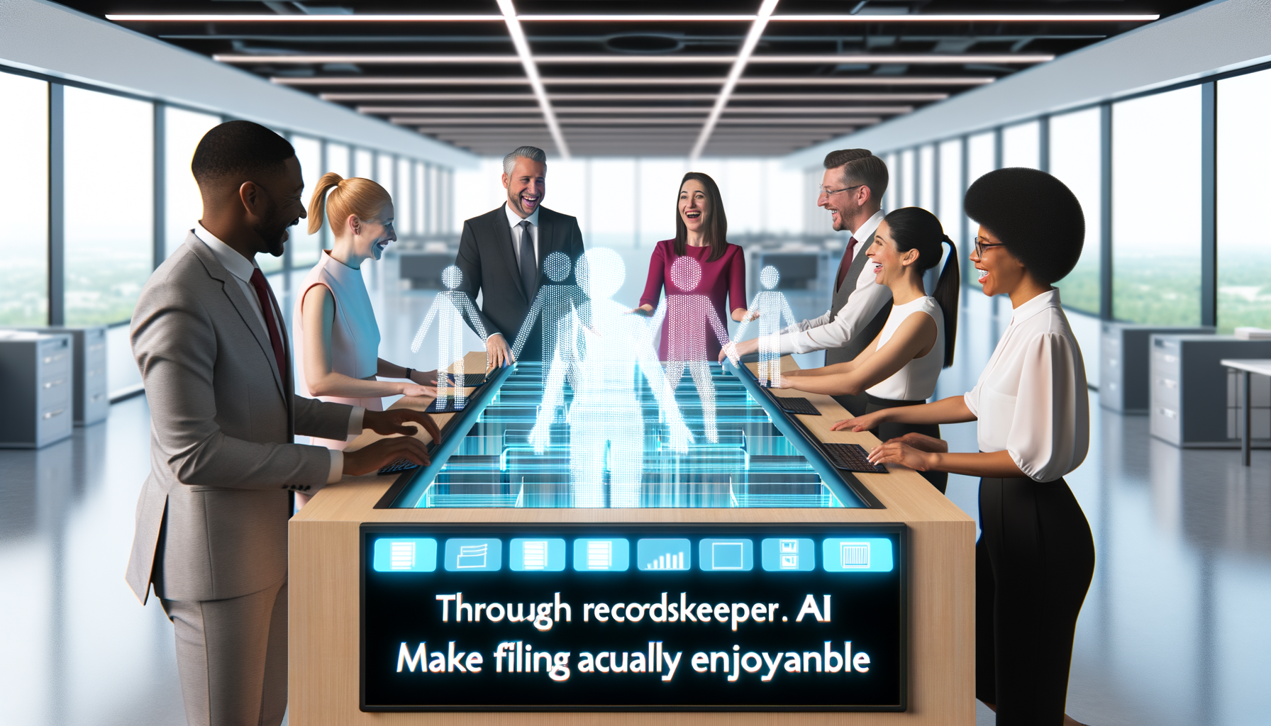 Through RecordsKeeper.AI: Make Filing Actually Enjoyable