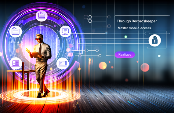 Through RecordsKeeper.AI: Master Mobile Access