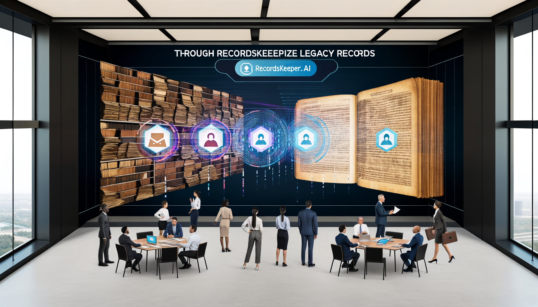 Through RecordsKeeper.AI: Modernize Legacy Records