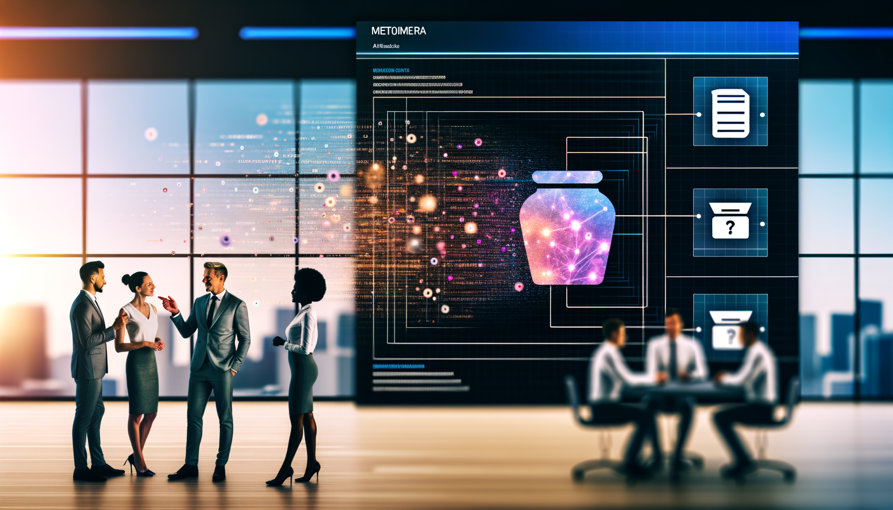 Using AI to Generate Metadata for Large Record Repositories