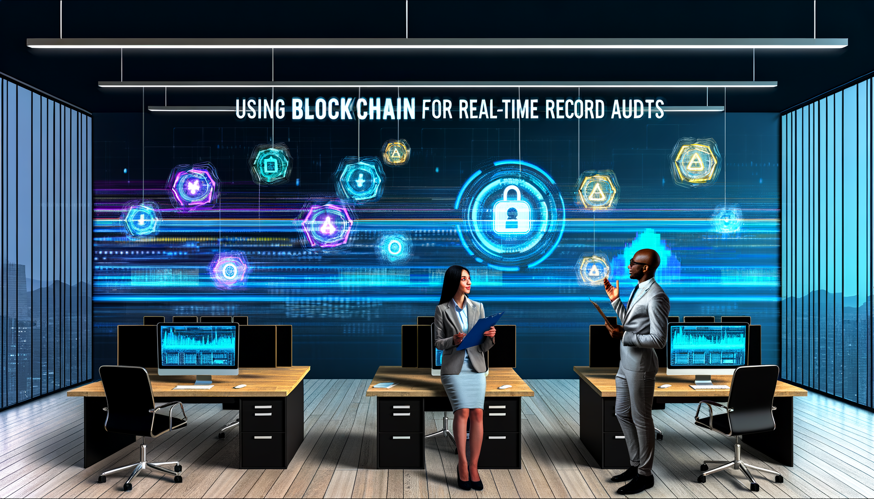 Using Blockchain for Real-Time Record Audits