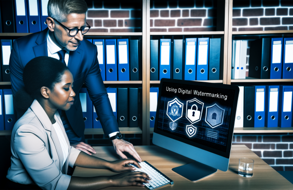 Using Digital Watermarking for Secure Record Management