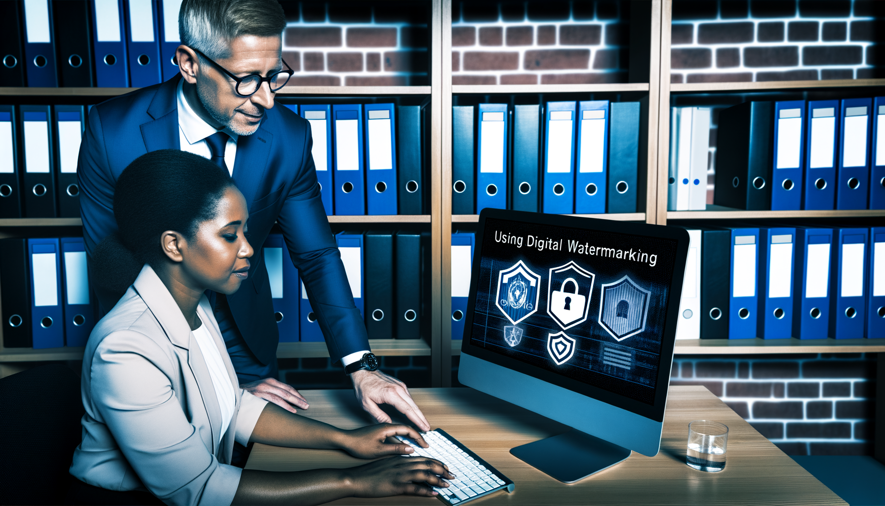 Using Digital Watermarking for Secure Record Management